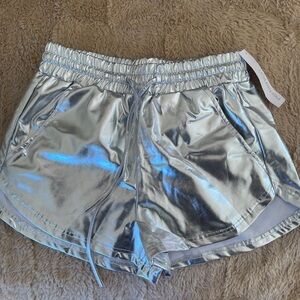 Silver Women's Shorts
